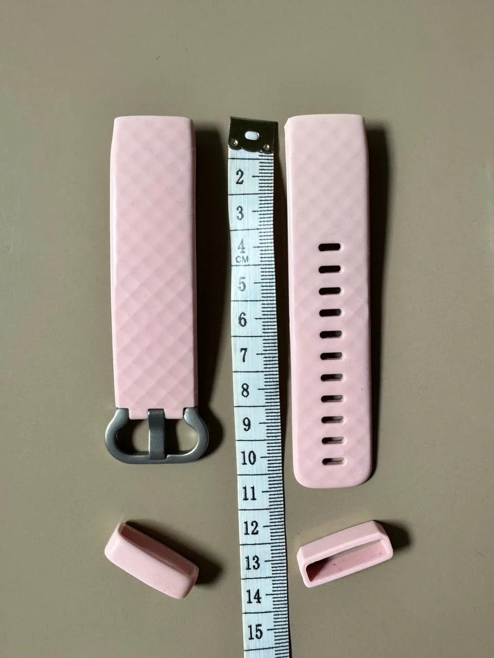 FitBands pink silicone replacement band for FitBit Charge 3 or 4